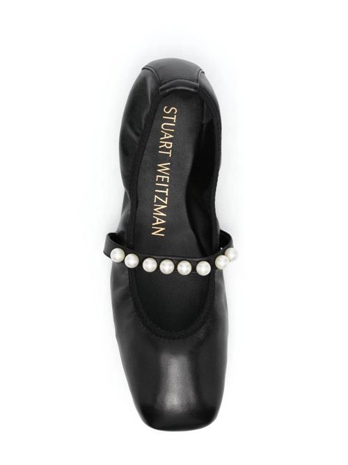 Ballerina con dettagli di perle STUART WEITZMAN | SF896LARBLK